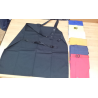 Delantal peto ajustable colores