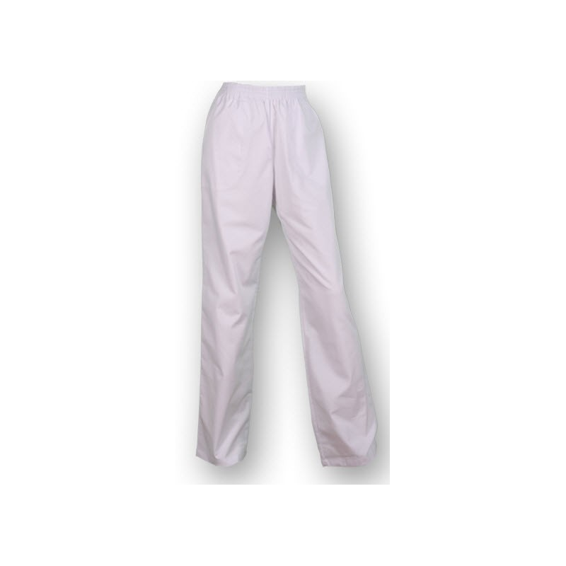 PANTALON ELASTICO SIN CREMALLERA BLANCO SERIE 334