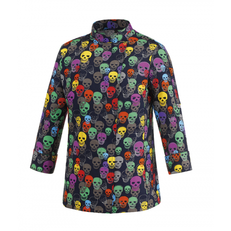 Chaqueta Egochef  Mujer Color Skulls