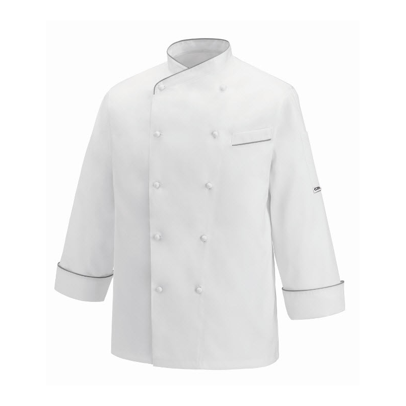 Chaqueta Cocina Gerard ribete gris