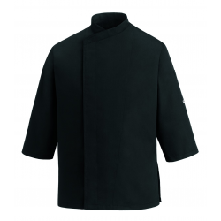 Chaqueta Cocina 3/4 Sleeves Negro